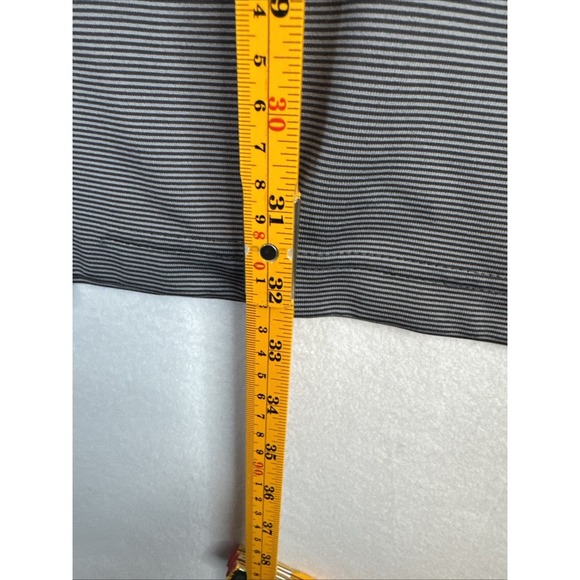 Callaway Opti-Dri Golf Polo XXL Black Gray Stripe Performance Shirt - Picture 7 of 9